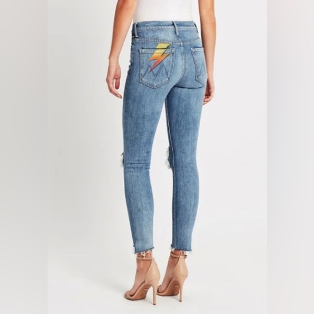 Mother The Stunner Ankle with Lightning Bolt
